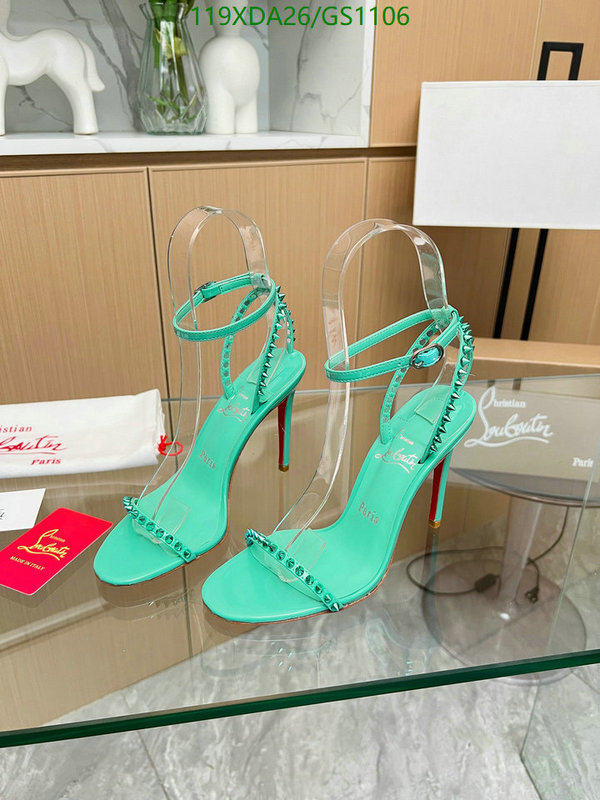 Christian Louboutin-Women Shoes Code: GS1106 $: 119USD