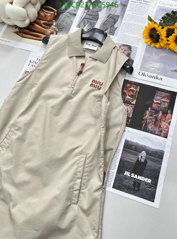 MIUMIU-Clothing Code: GC5946 $: 119USD
