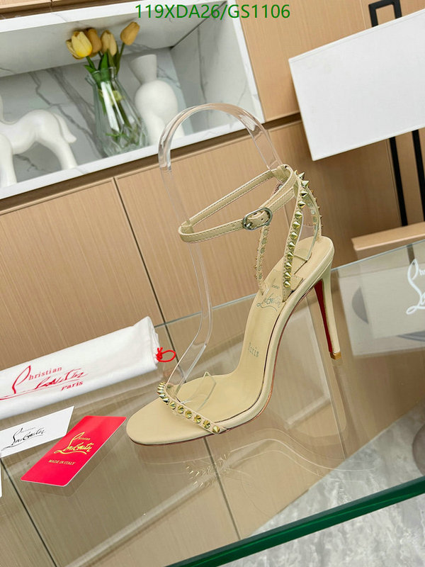Christian Louboutin-Women Shoes Code: GS1106 $: 119USD
