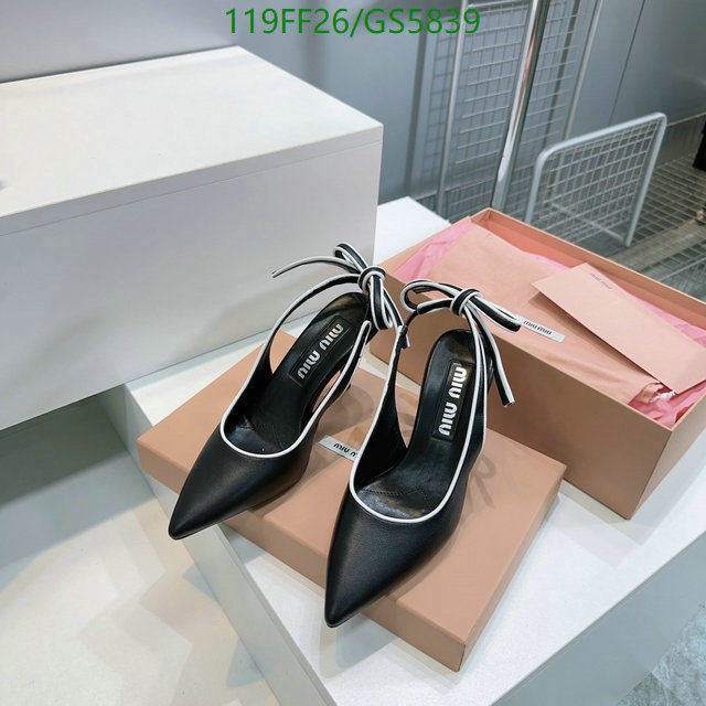 Miu Miu-Women Shoes Code: GS5839 $: 119USD
