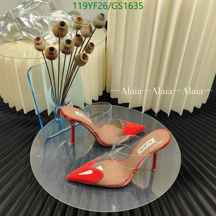 ALAIA-Women Shoes Code: GS1635 $: 119USD