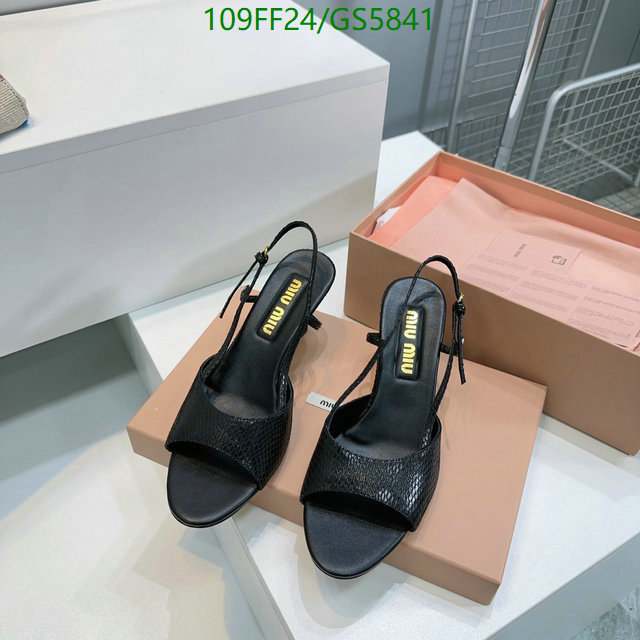 Miu Miu-Women Shoes Code: GS5841 $: 109USD