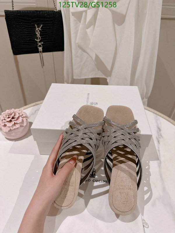 Brunello Cucinelli-Women Shoes Code: GS1258 $: 125USD