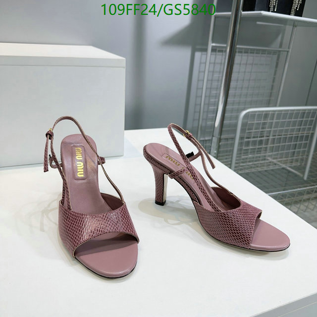 Miu Miu-Women Shoes Code: GS5840 $: 109USD