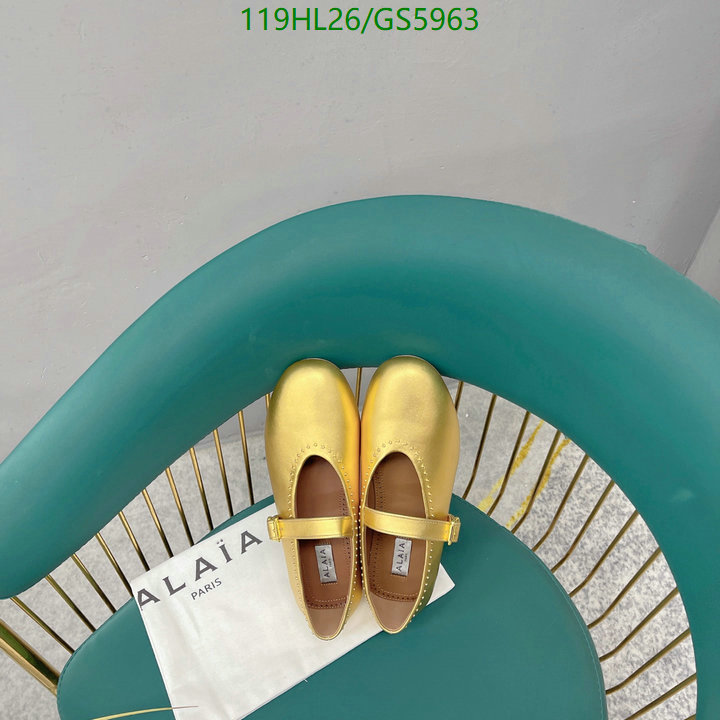 ALAIA-Women Shoes Code: GS5963 $: 119USD