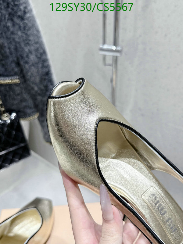 Miu Miu-Women Shoes Code: CS5567 $: 129USD