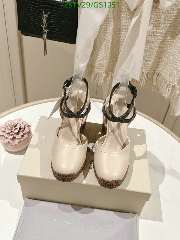 Brunello Cucinelli-Women Shoes Code: GS1251 $: 125USD