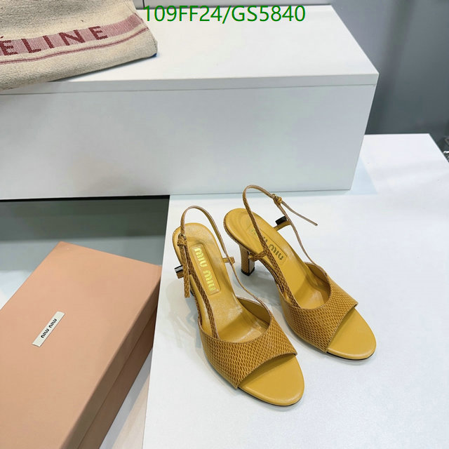 Miu Miu-Women Shoes Code: GS5840 $: 109USD