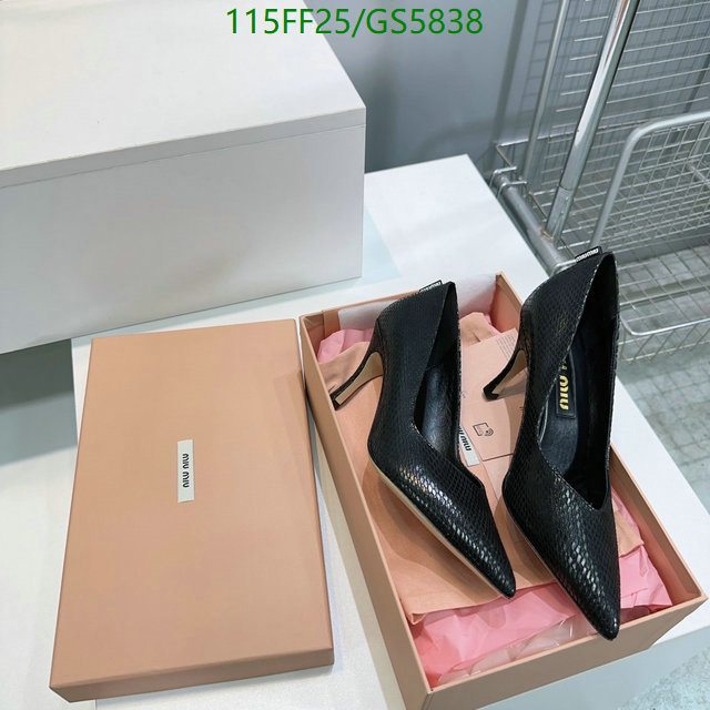 Miu Miu-Women Shoes Code: GS5838 $: 115USD
