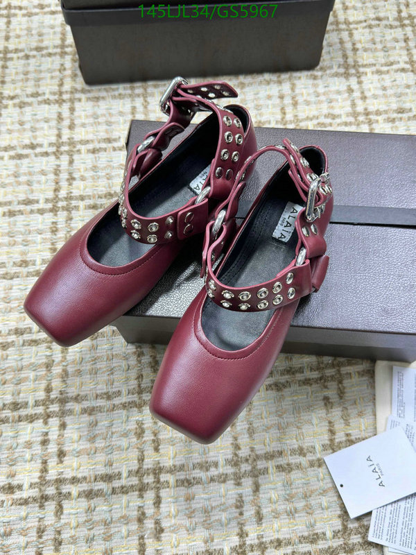 ALAIA-Women Shoes Code: GS5967 $: 145USD