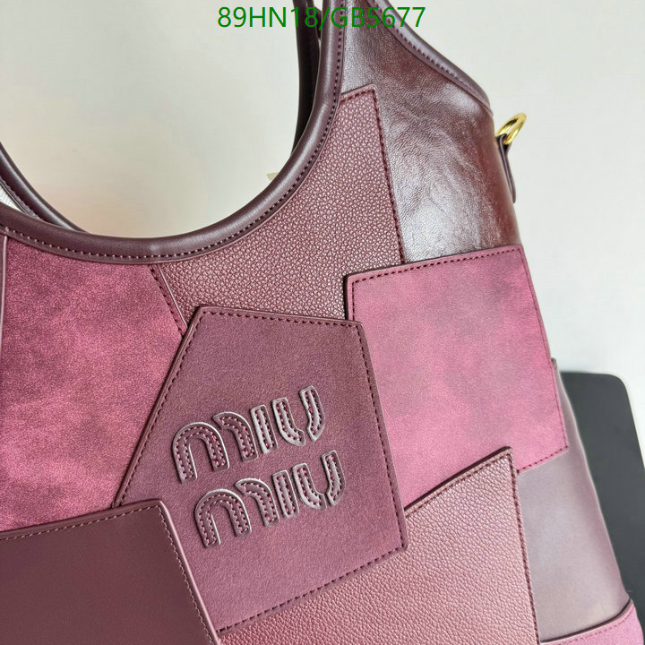 Miu Miu-Bag-4A Quality Code: GB5677 $: 89USD