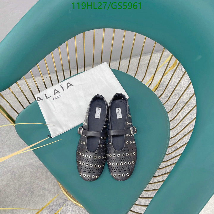 ALAIA-Women Shoes Code: GS5961 $: 119USD