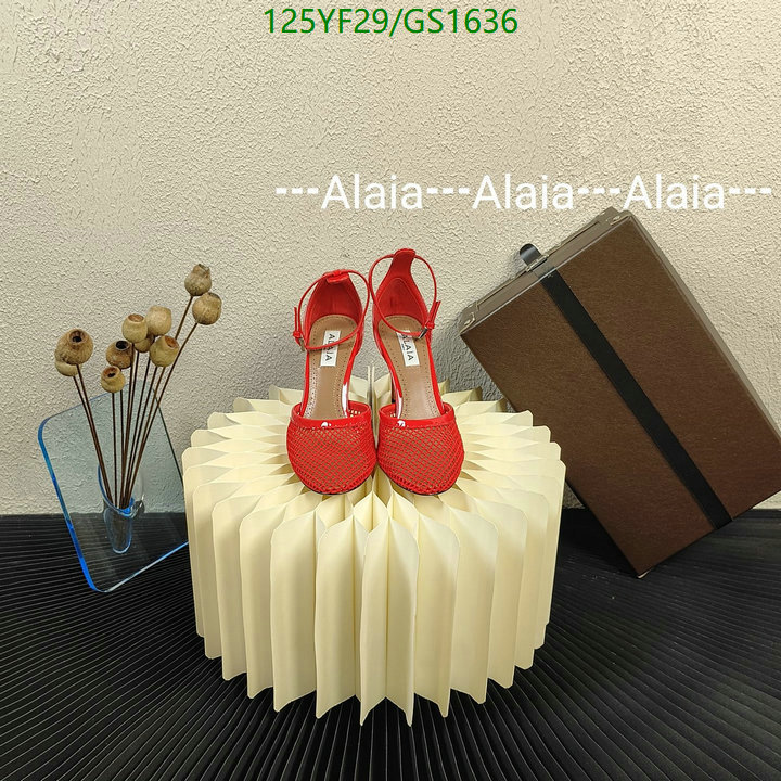 ALAIA-Women Shoes Code: GS1636 $: 125USD