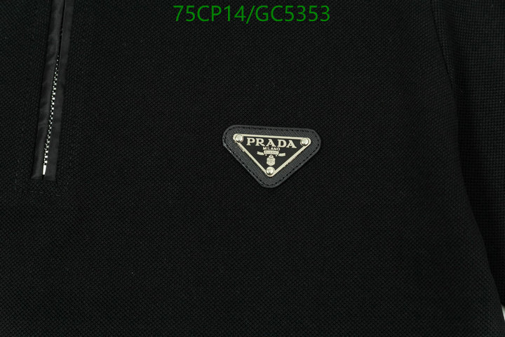 Prada-Clothing Code: GC5353 $: 75USD