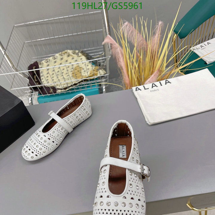 ALAIA-Women Shoes Code: GS5961 $: 119USD