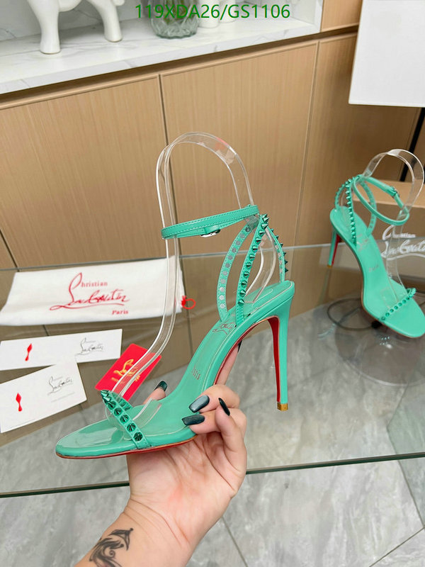 Christian Louboutin-Women Shoes Code: GS1106 $: 119USD