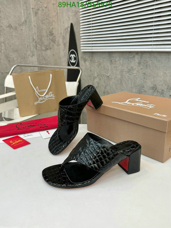 Christian Louboutin-Women Shoes Code: GS5979 $: 89USD