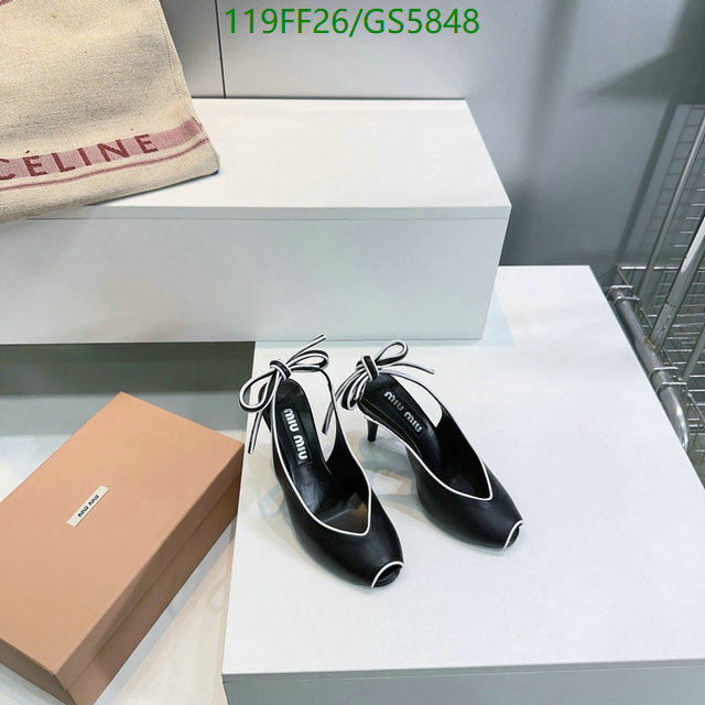 Miu Miu-Women Shoes Code: GS5848 $: 119USD