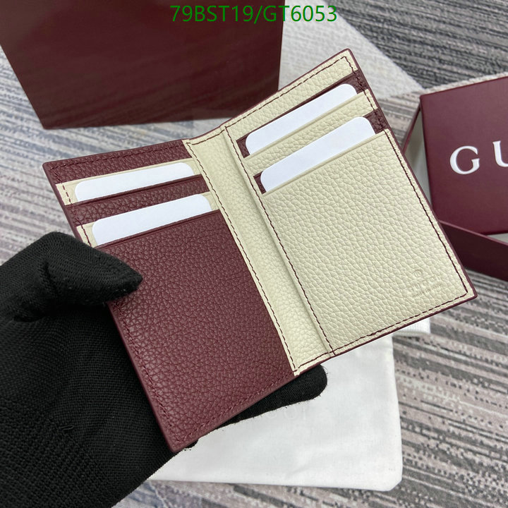 Gucci-Wallet Mirror Quality Code: GT6053 $: 79USD