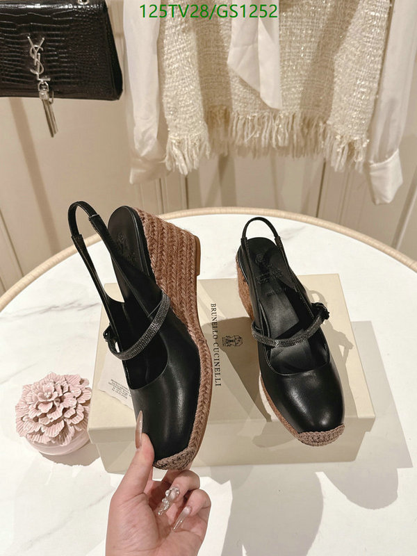 Brunello Cucinelli-Women Shoes Code: GS1252 $: 125USD
