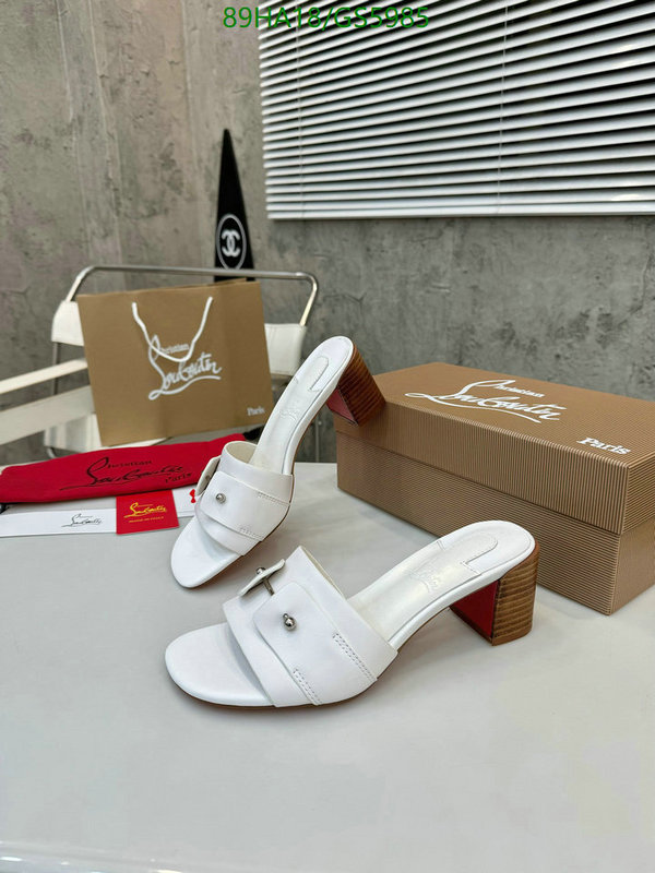 Christian Louboutin-Women Shoes Code: GS5985 $: 89USD