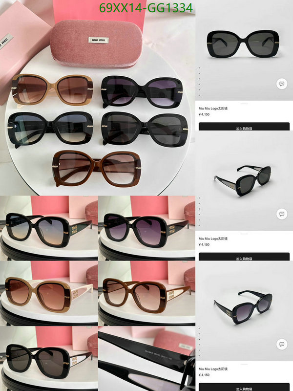 MiuMiu-Glasses Code: GG1334 $:69USD