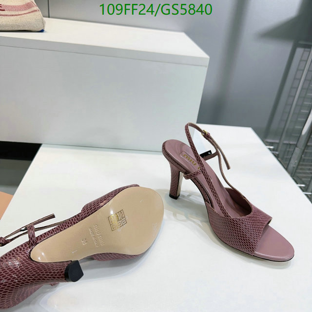 Miu Miu-Women Shoes Code: GS5840 $: 109USD