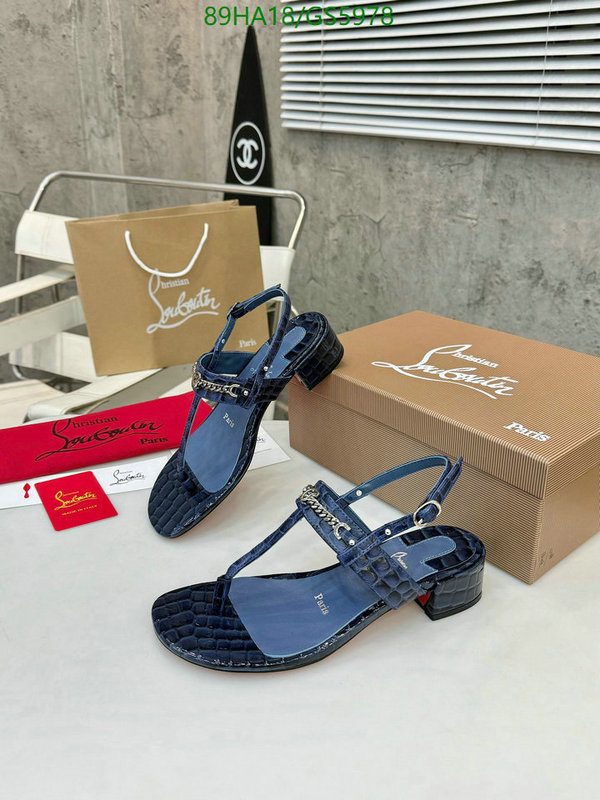 Christian Louboutin-Women Shoes Code: GS5978 $: 89USD