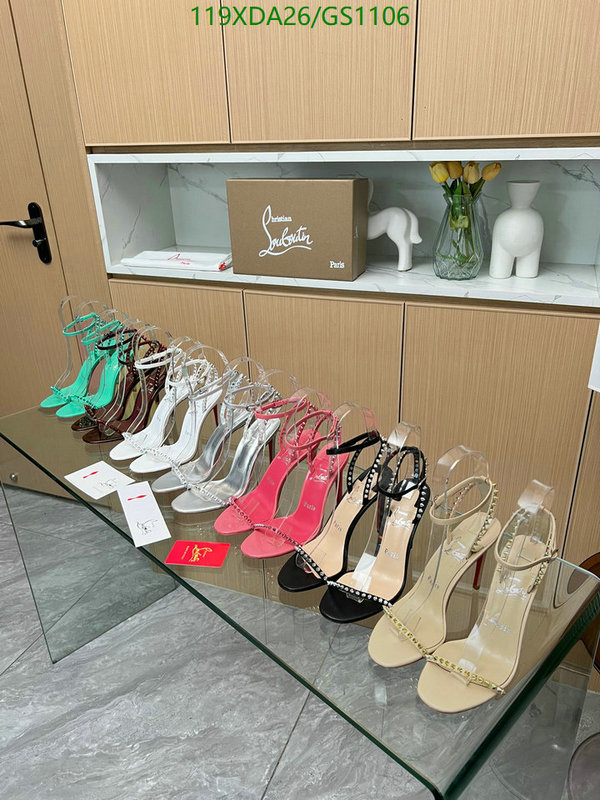 Christian Louboutin-Women Shoes Code: GS1106 $: 119USD