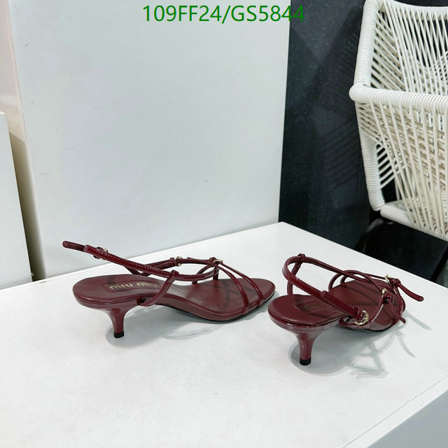 Miu Miu-Women Shoes Code: GS5844 $: 109USD