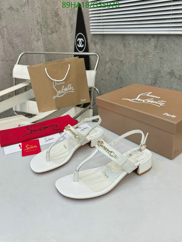 Christian Louboutin-Women Shoes Code: GS5978 $: 89USD