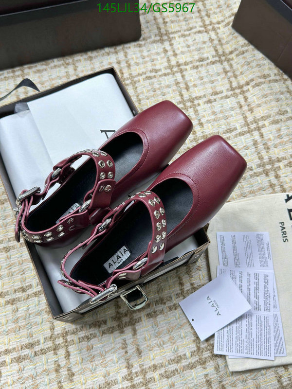 ALAIA-Women Shoes Code: GS5967 $: 145USD