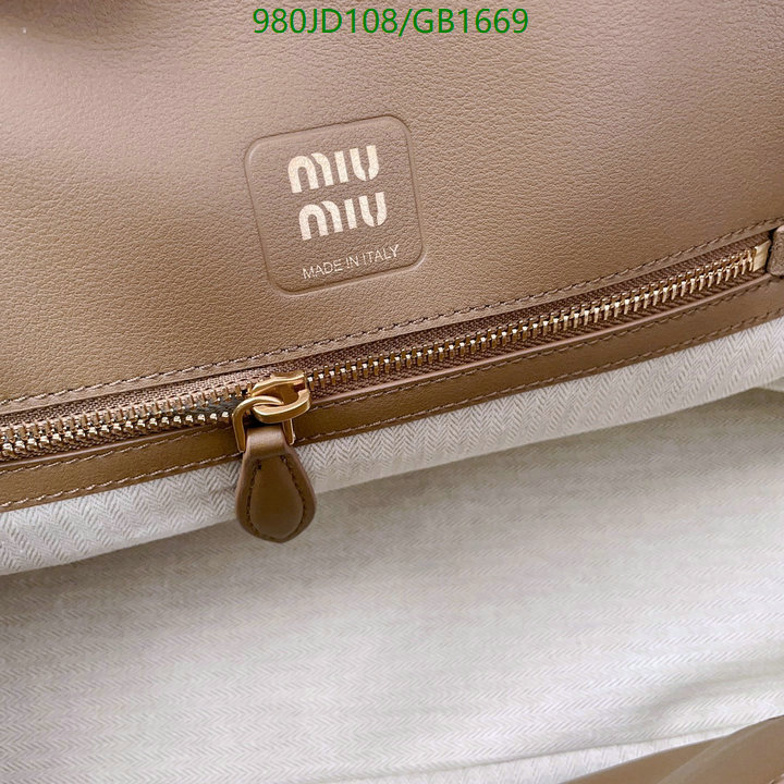 Miu Miu-Bag-Mirror Quality Code: GB1669 $: 380USD