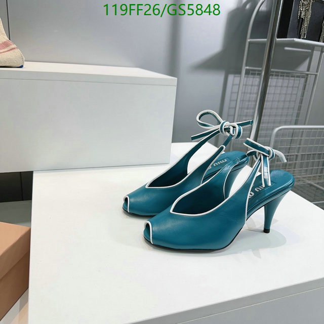 Miu Miu-Women Shoes Code: GS5848 $: 119USD