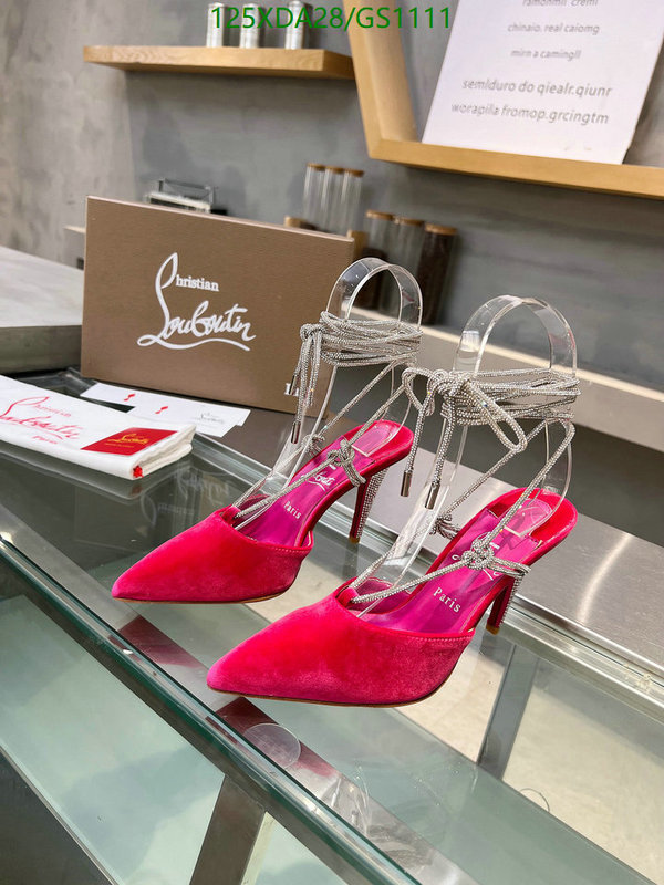 Christian Louboutin-Women Shoes Code: GS1111 $: 125USD