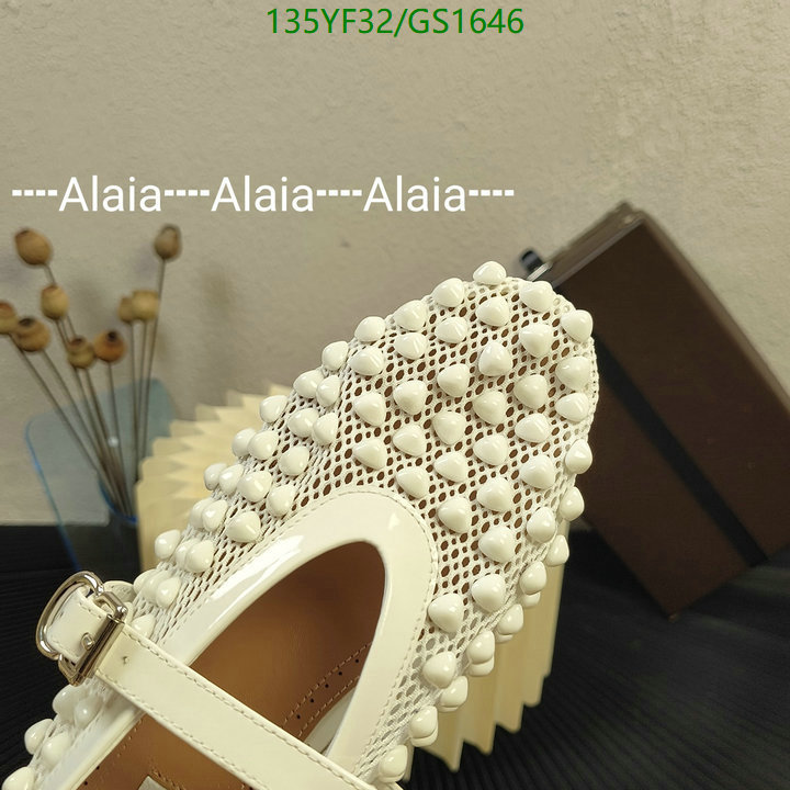 ALAIA-Women Shoes Code: GS1646 $: 135USD