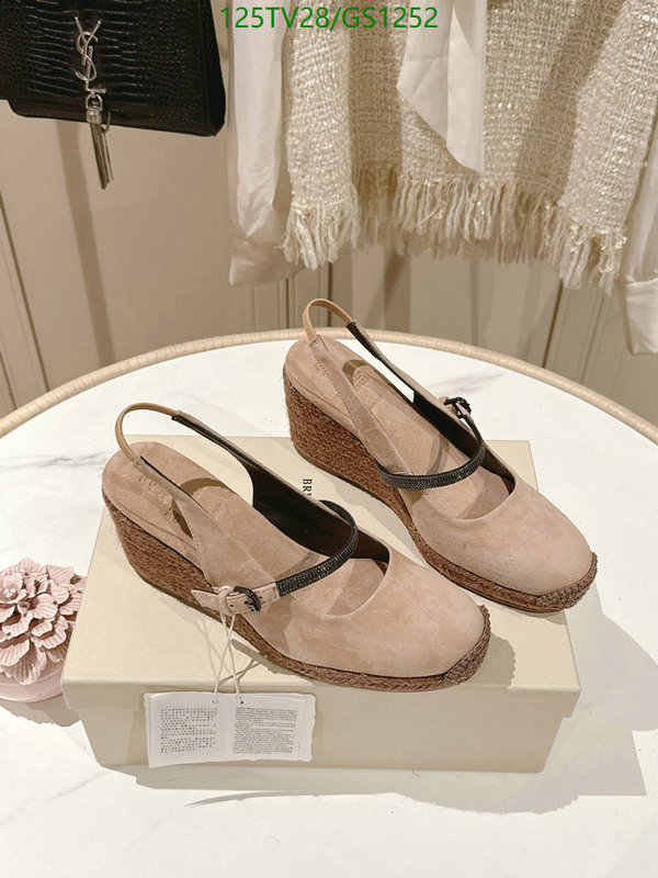 Brunello Cucinelli-Women Shoes Code: GS1252 $: 125USD