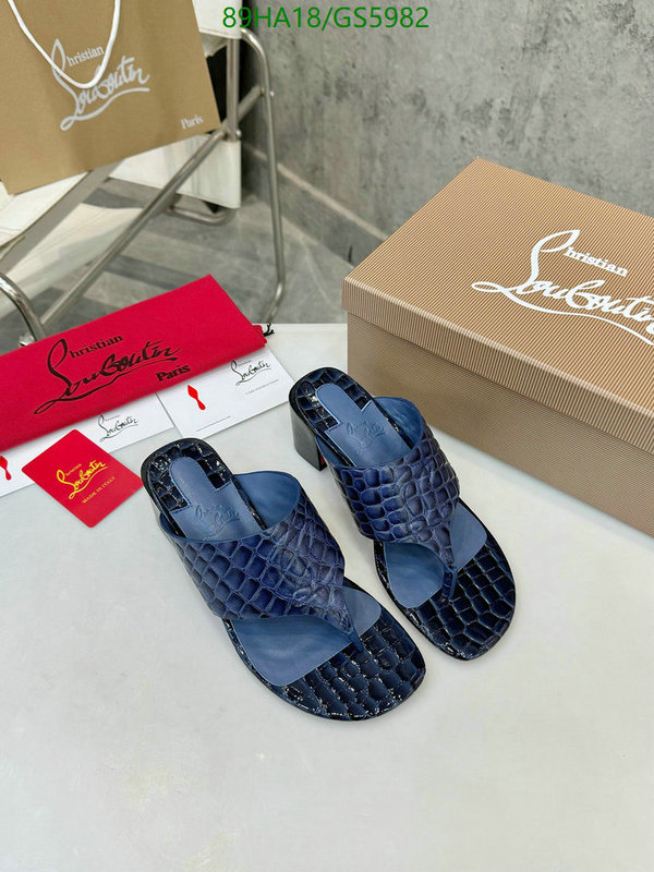 Christian Louboutin-Women Shoes Code: GS5982 $: 89USD