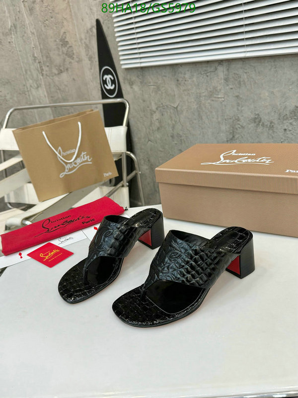Christian Louboutin-Women Shoes Code: GS5979 $: 89USD
