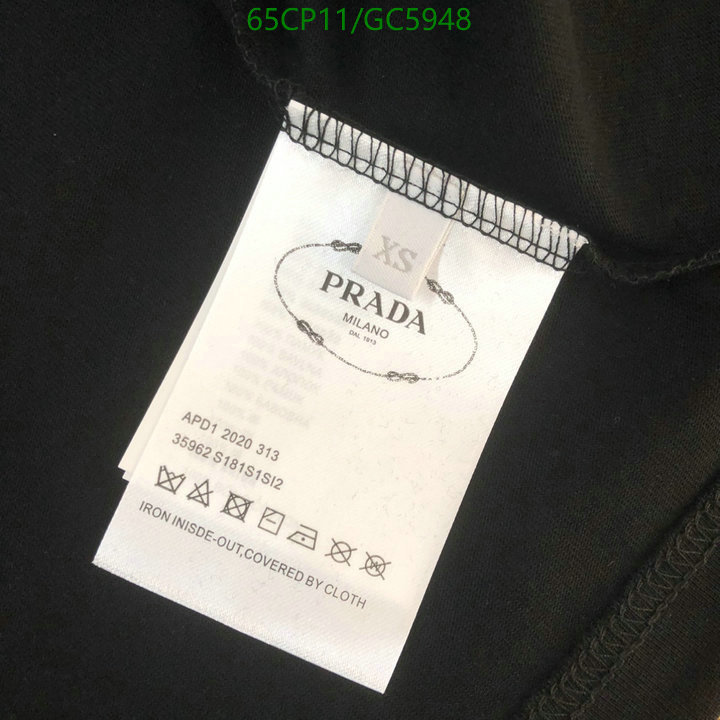Prada-Clothing Code: GC5948 $: 65USD