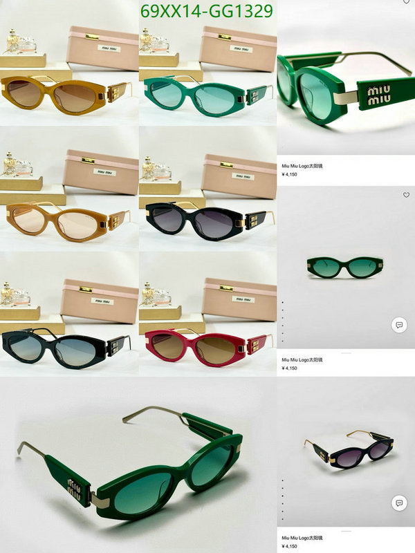 MiuMiu-Glasses Code: GG1329 $:69USD