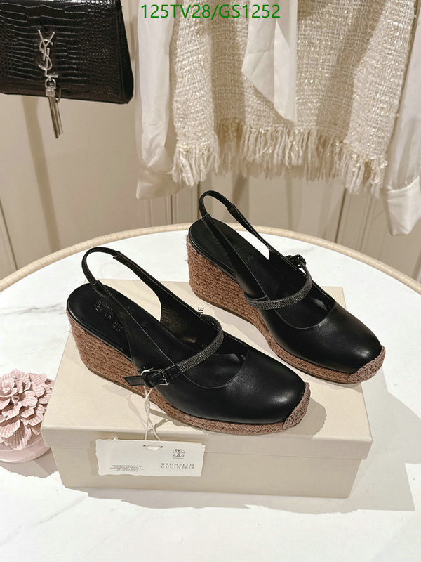 Brunello Cucinelli-Women Shoes Code: GS1252 $: 125USD