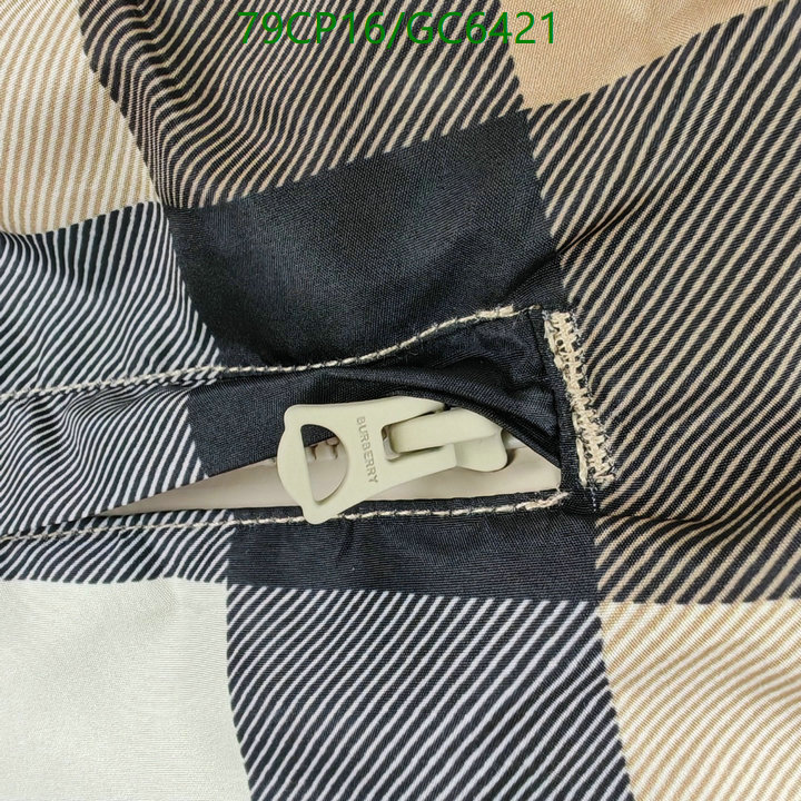 Burberry-Clothing Code: GC6421 $: 79USD