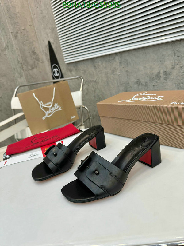 Christian Louboutin-Women Shoes Code: GS5985 $: 89USD
