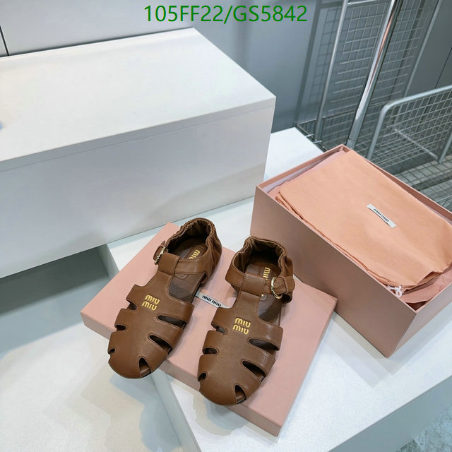 Miu Miu-Women Shoes Code: GS5842 $: 105USD