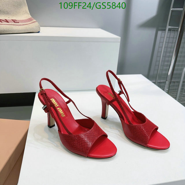 Miu Miu-Women Shoes Code: GS5840 $: 109USD