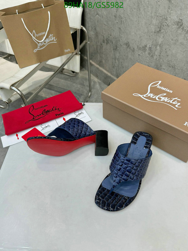 Christian Louboutin-Women Shoes Code: GS5982 $: 89USD