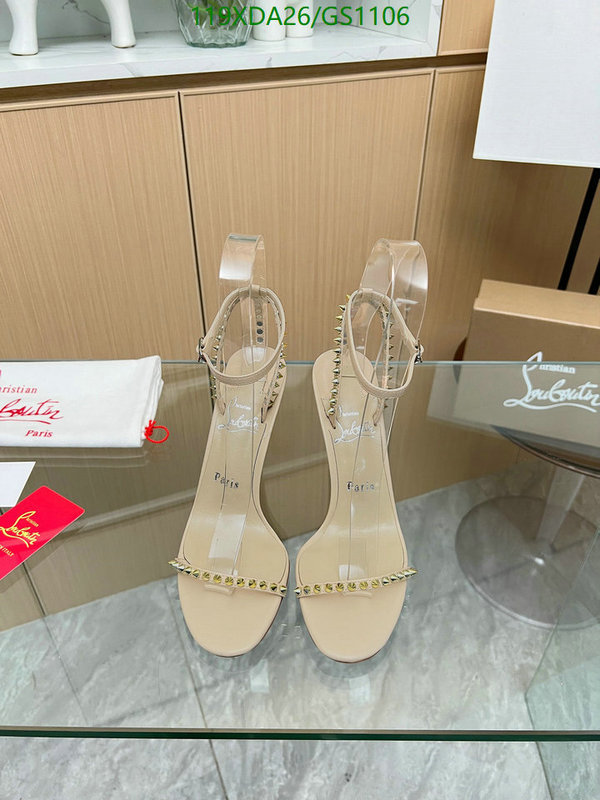 Christian Louboutin-Women Shoes Code: GS1106 $: 119USD