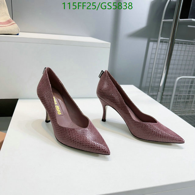 Miu Miu-Women Shoes Code: GS5838 $: 115USD
