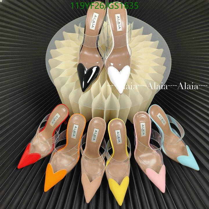 ALAIA-Women Shoes Code: GS1635 $: 119USD